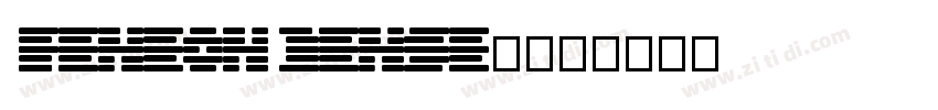 feneon dense 144字体转换